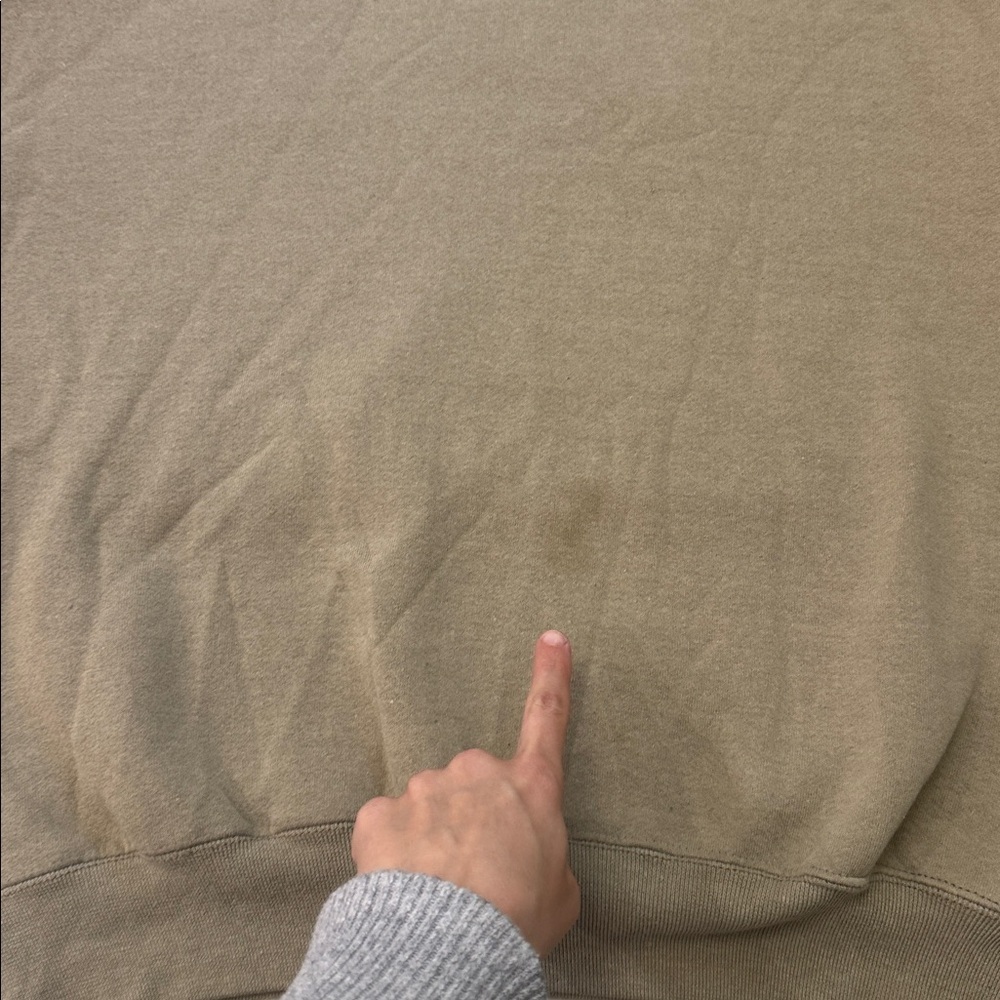 Vintage Russel Athletic Made in USA Brown Tan Crewneck Pullover XL - Picture 7 of 10